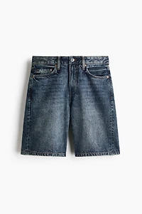 Relaxed Denim Shorts