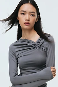 Twist-Detail Top