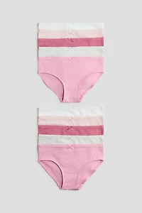 Lot de 10 culottes en coton