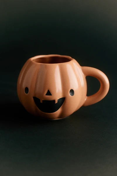 Pumpkin-Shaped Mug