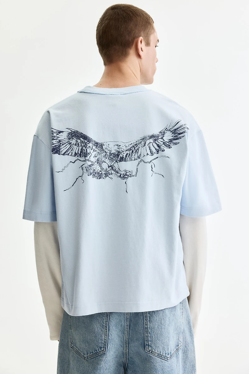 Loose-Fit Printed T-Shirt