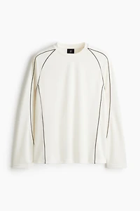 Loose-Fit Mesh Shirt