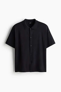 Regular Fit Knitted short-sleeved shirt