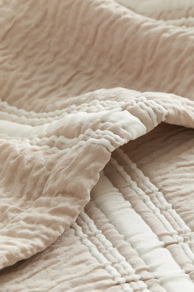 Jacquard-Weave Bedspread