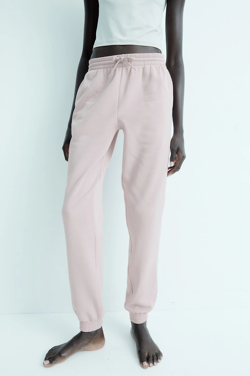 Pantalon jogging taille haute