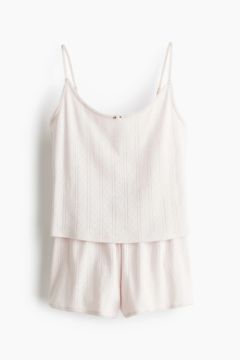 Cotton Pointelle Pajamas