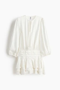 Dress with Tiered Skirt