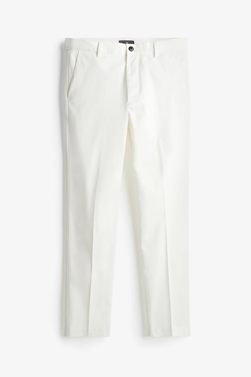 Slim Fit Cotton Pants