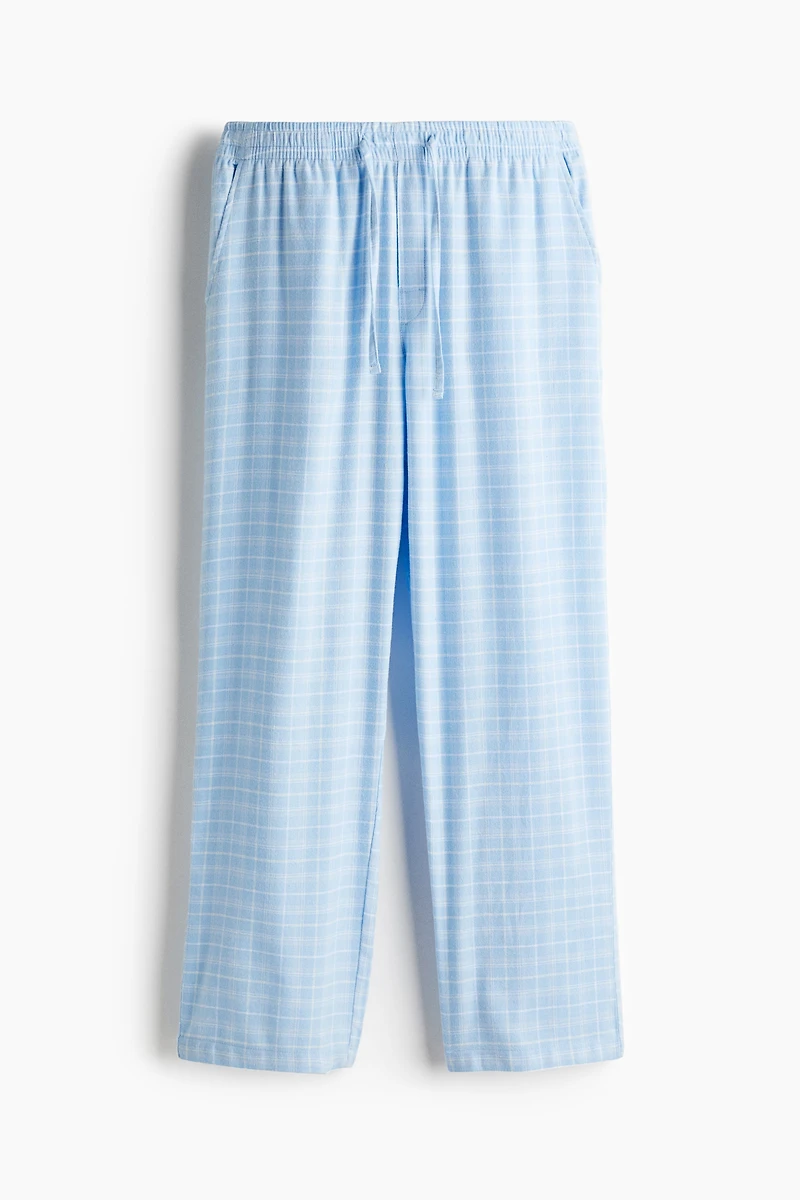 Relaxed-Fit Flannel Pants