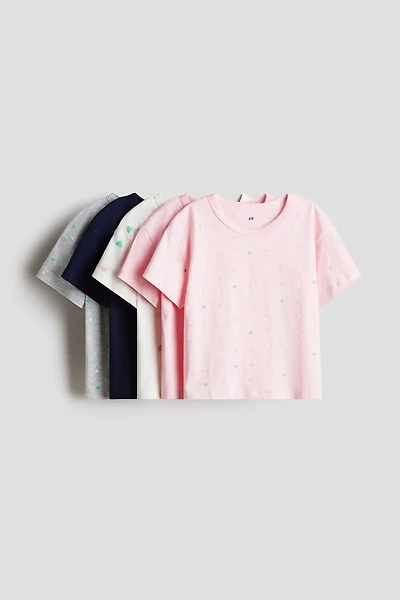Lot de 5 T-shirts en coton
