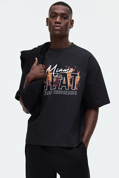 T-shirt grande taille imprimé