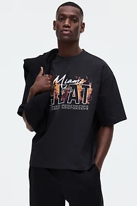 Oversized-Fit Printed T-Shirt