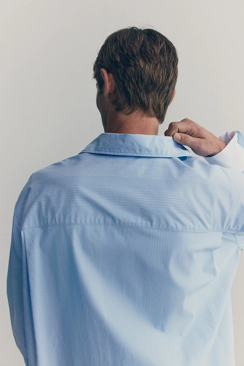 Striped Cotton Shirt