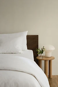 Cotton Satin Twin Duvet Cover Set