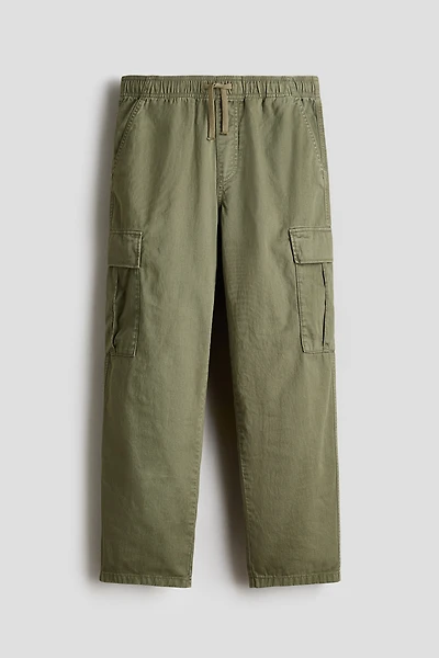Pantalon cargo en coton