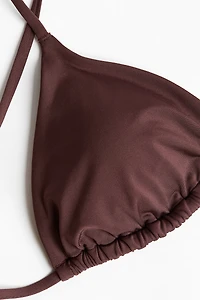 Padded triangle bikini top