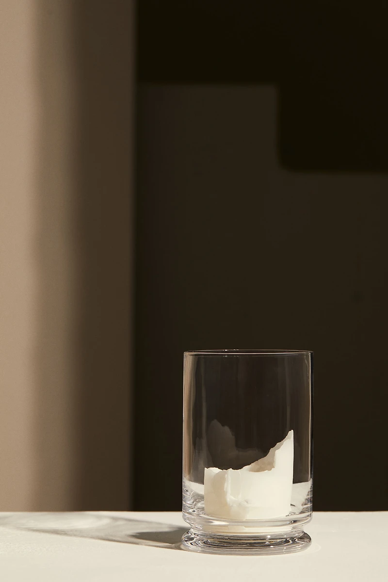 Small Glass Candle Lantern