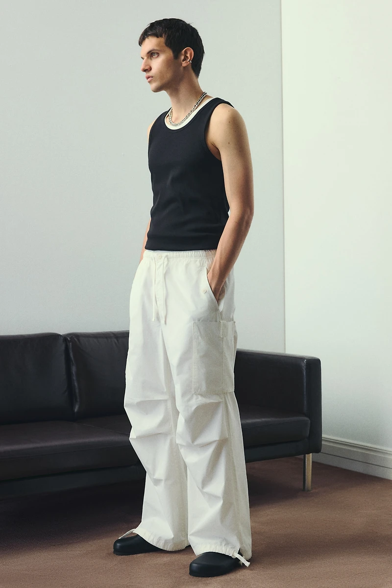 Loose-Fit Parachute Pants