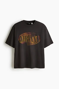 Relaxed-Fit Printed Cotton T-Shirt