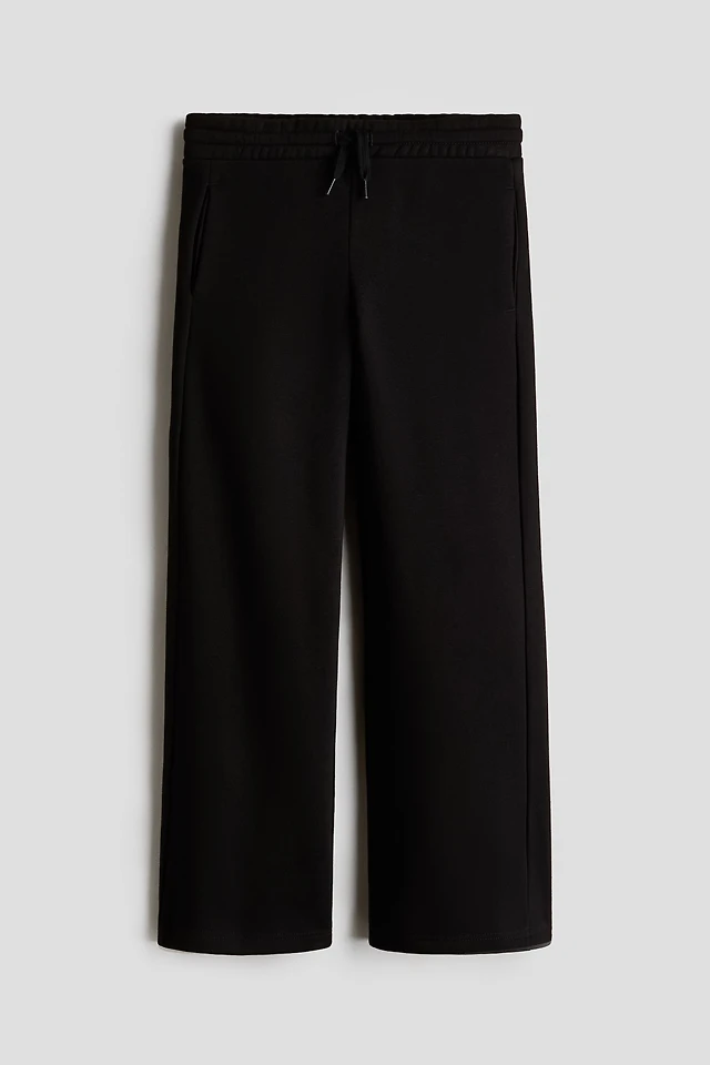 Brushed-Inside Cotton Joggers