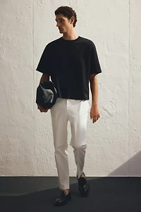 Slim-Fit Crop Pants
