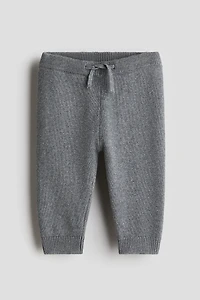 Pantalon de jogging en fin tricot coton