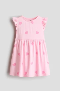 Robe en jersey de coton