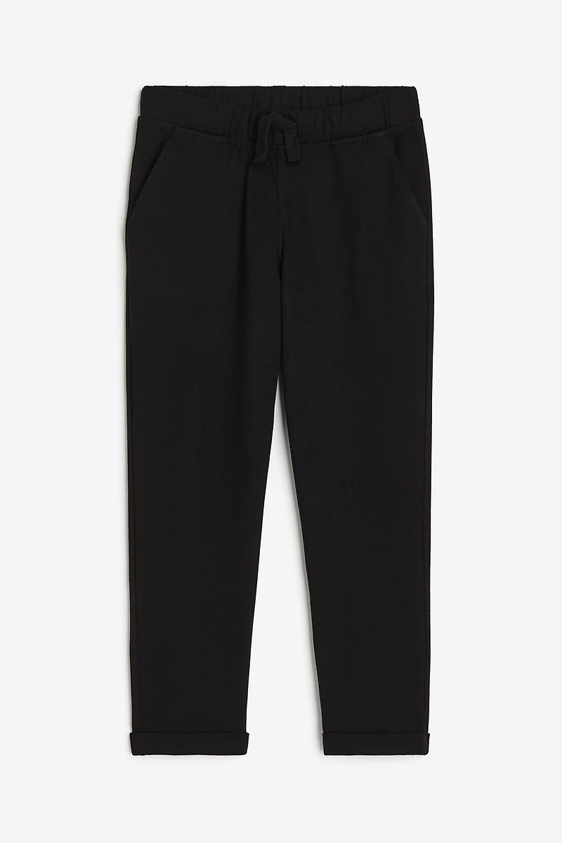 Cotton Jersey Joggers