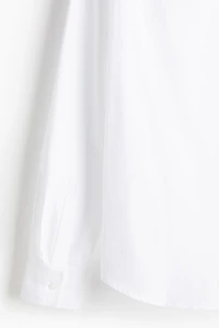 Chemise sans col coupe classique