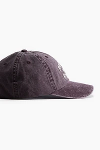 Cotton Cap with Embroidery