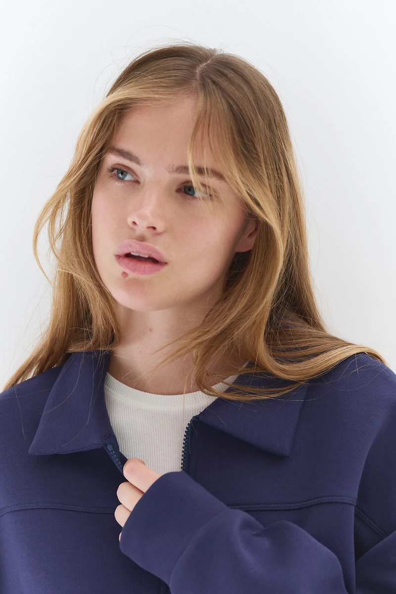 Chandail zippé en scuba