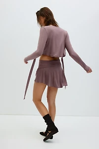 Jupe asymétrique de yoga