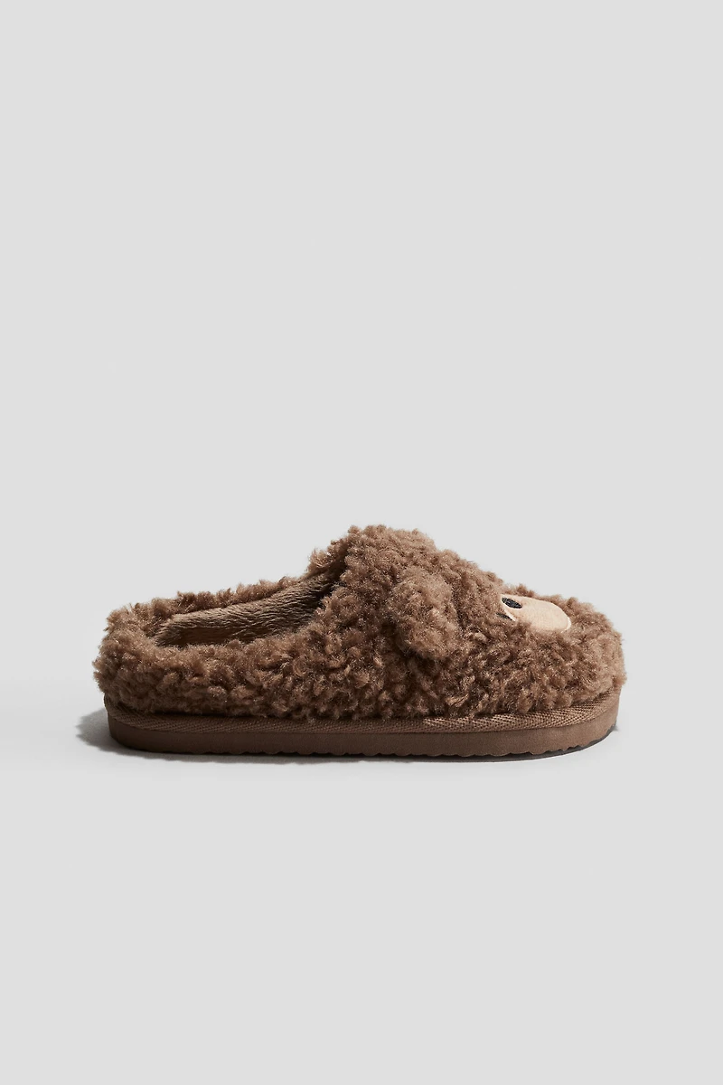 Teddy Fleece Slippers