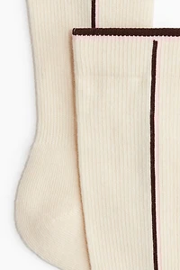Wool-Blend Ski Socks