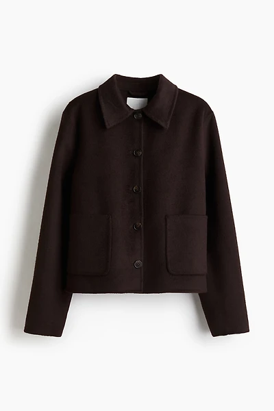 Handmade Wool-Blend Jacket