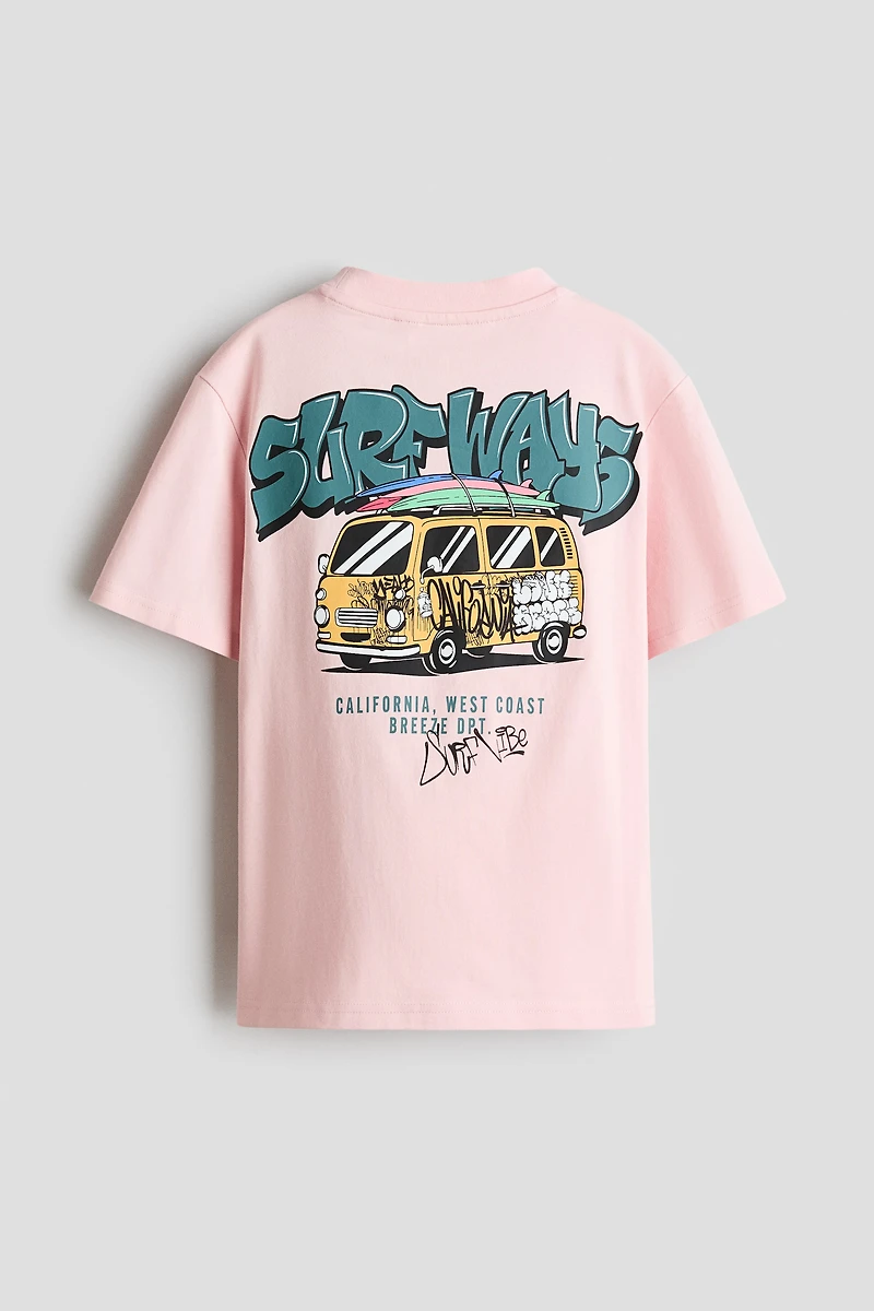 Printed Cotton T-Shirt