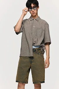 Short décontracté en denim