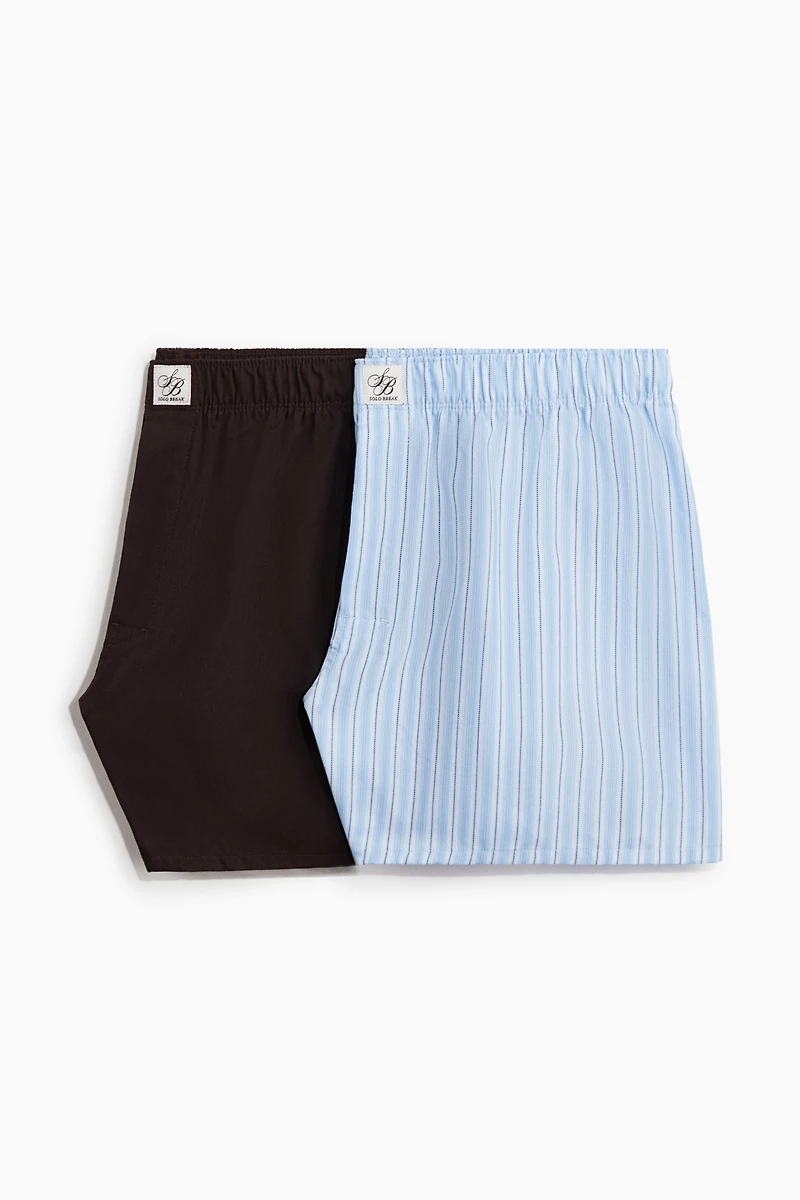 2-Pack Woven Boxer Shorts