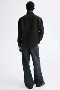 Surchemise en velours côtelé