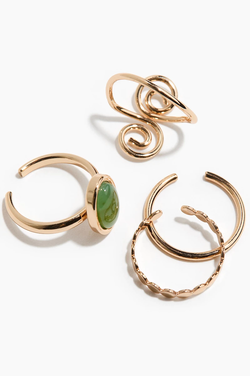 4-Pack Toe Rings