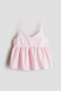 Peplum Strappy Top