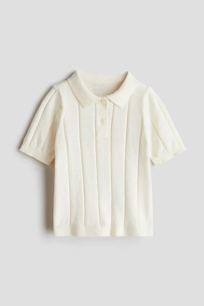 Knit Polo Shirt