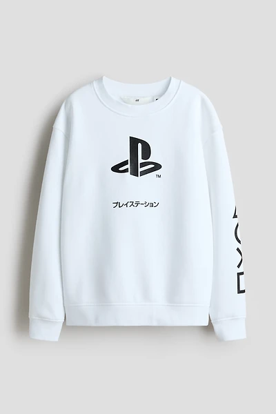 Chandail avec motifs imprimés