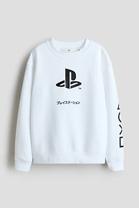 Chandail avec motifs imprimés