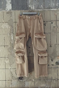 Bootcut Loose Cargo Jeans