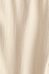 Pantalon en coton texturé