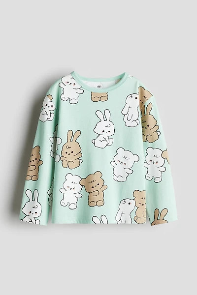 Printed Cotton Top