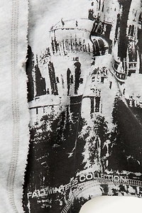 Kangourou imprimé avec détail à nouer