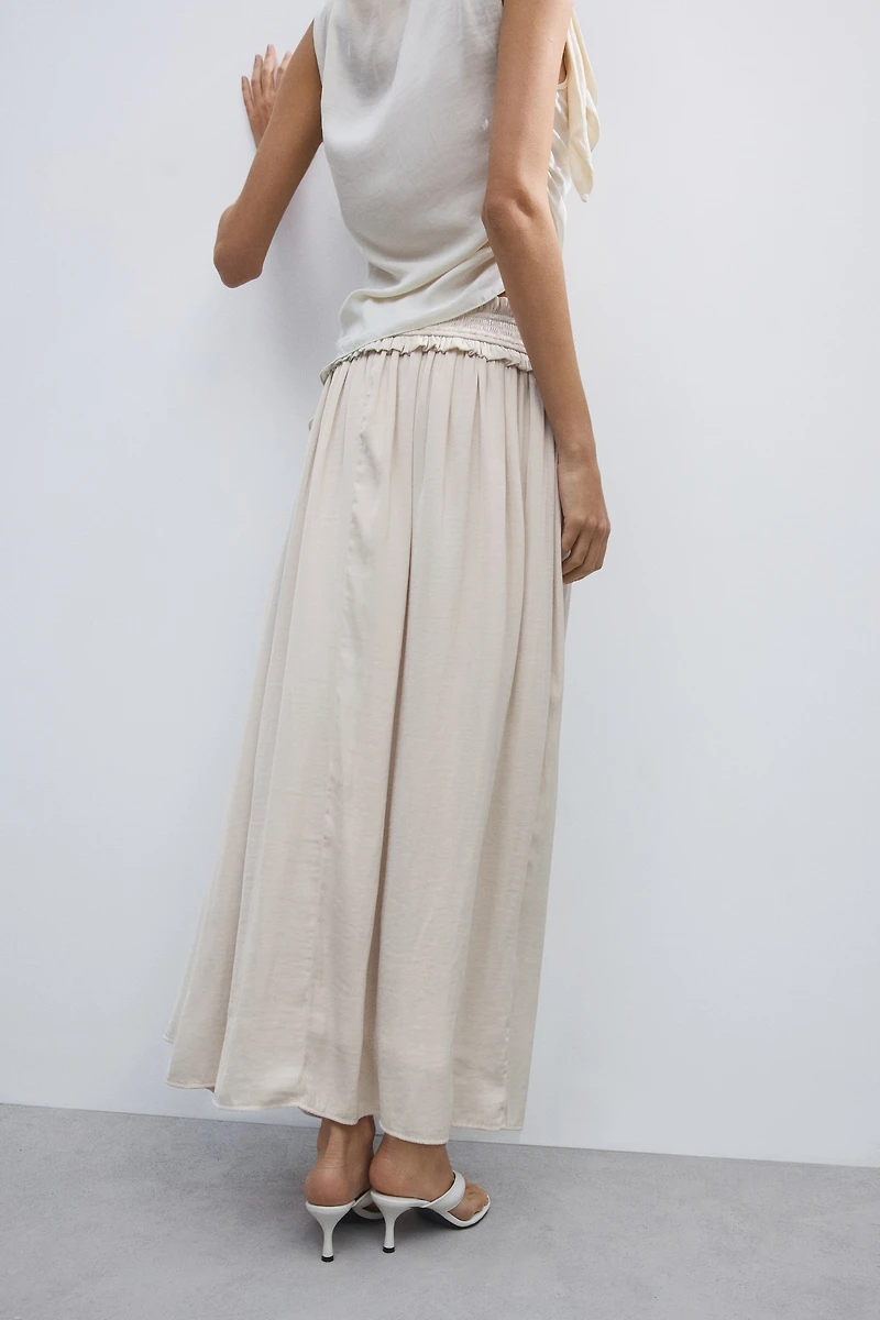 Tasseled Maxi Skirt