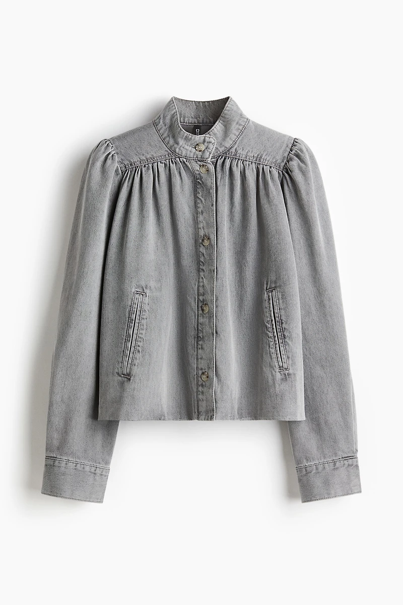 Oversized Denim Shacket